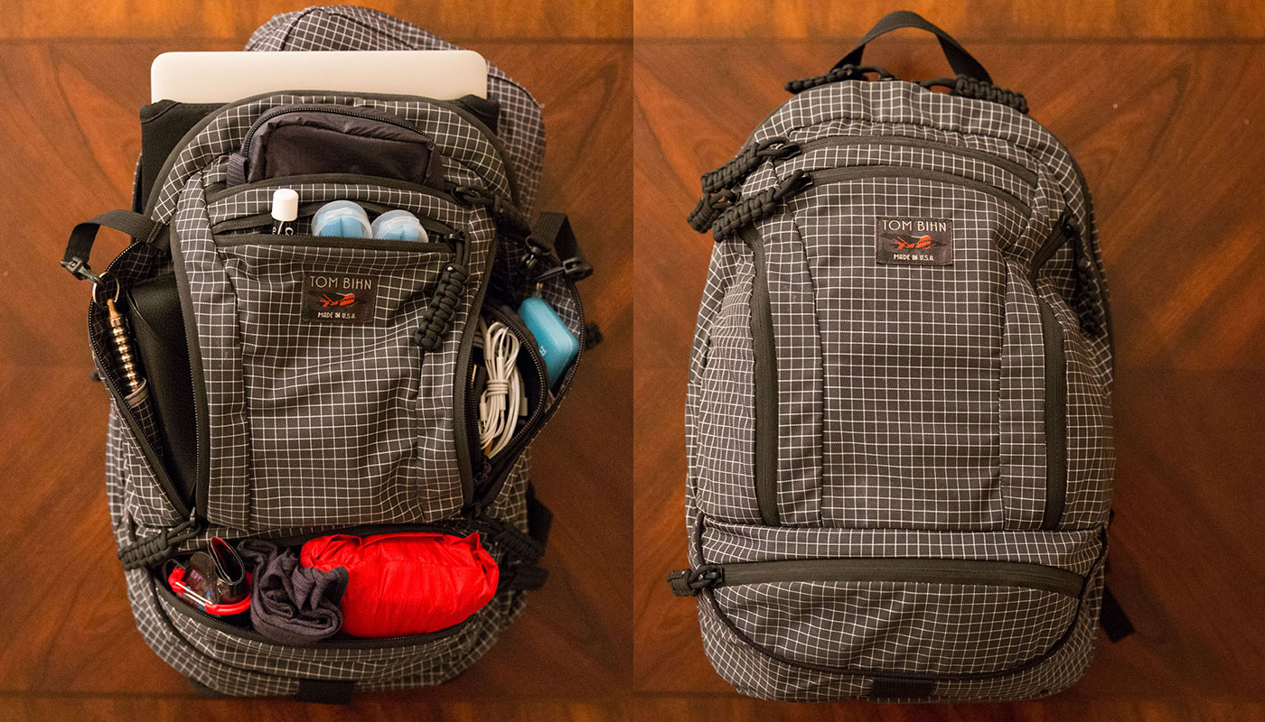 how to backpack light