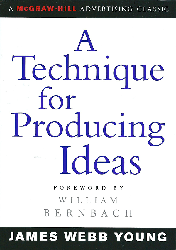 Book Summary A Technique For Producing Ideas By James