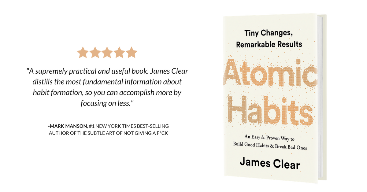 james clear atomic habits cheat sheet