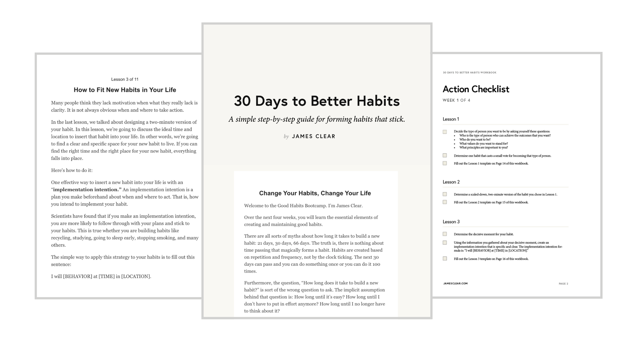 sign up for james clear s 30 days to better habits email course