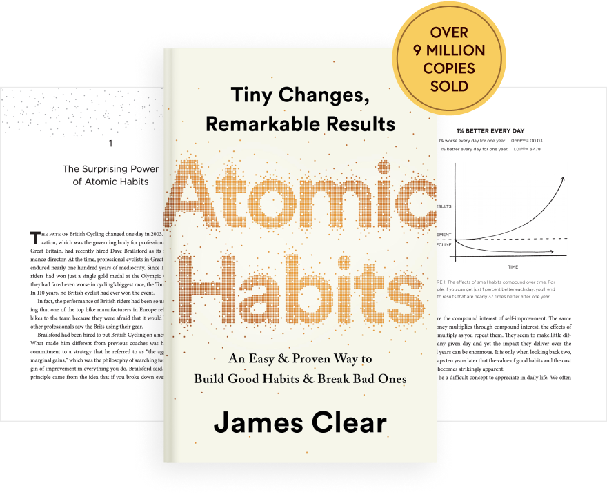 The best Atomic Habits quotes by James Clear