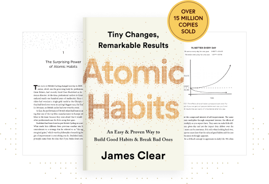 Libro visual Hábitos atómicos - James Clear | Art Board Print
